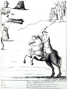 Etienne de Silhouette（1704-67）对抗农民将军 作者 法语学校